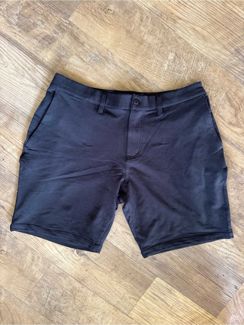 slate & stone men’s Ross novelty black shorts size 34